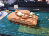 3d Printed 1/72 German Gepard Self-Propelled Anti-Aircraft Gun Unpainted Kit